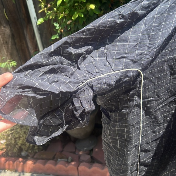 COLOUR 5 POWER plaid see-through color with pockets jacket. - Picture 3 of 13